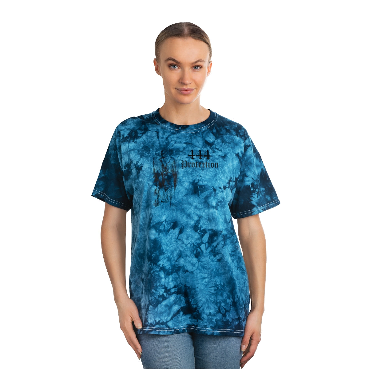 444 Tie-Dye Tee, Red