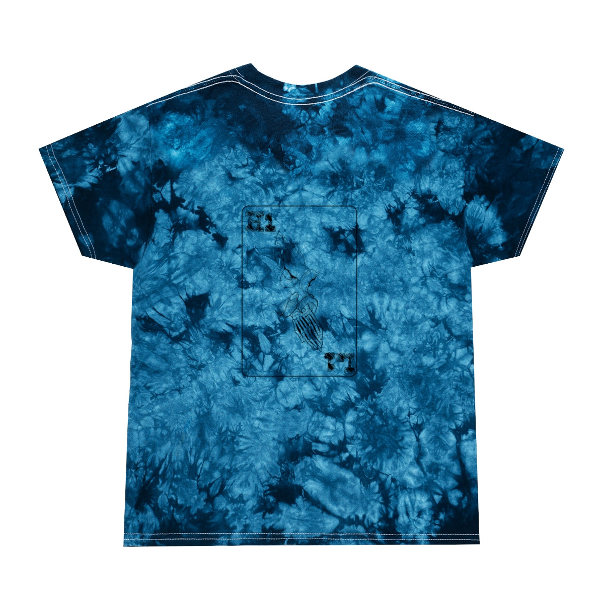 444 Tie-Dye Tee, Red